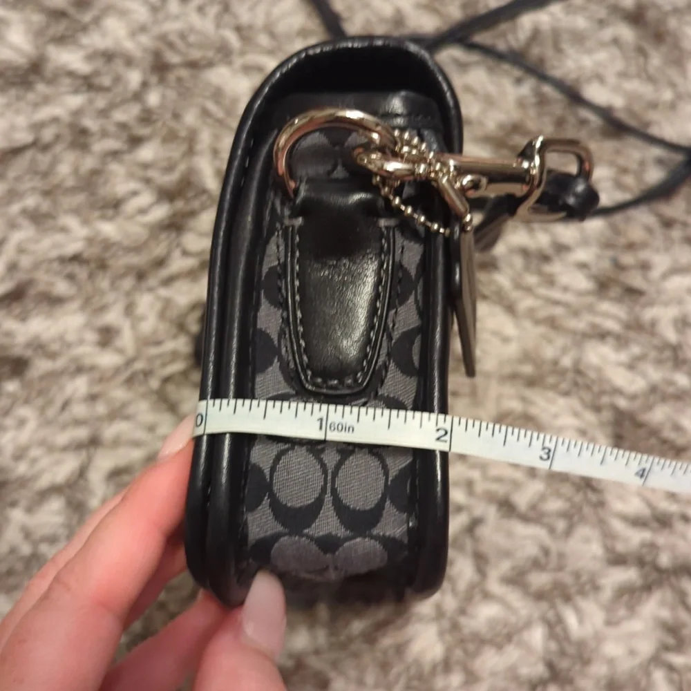 🖤 Coach Legacy Signature Striped Penny Crossbody Bag - Picture 16 of 16